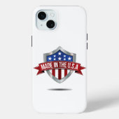 Made in the usa Case-Mate iPhone hülle (Rückseite)