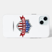 Made in the usa Case-Mate iPhone hülle (Rückseite (Horizontal))