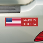 Made in the USA Flag Autoaufkleber (Auf Auto)