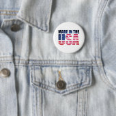 Made in the USA Flag Button (Beispiel)