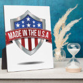 Made in the usa fotoplatte (Seite)