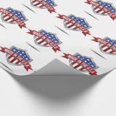 Made in the usa geschenkpapier (Ecke)