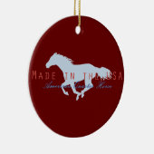 Made in the USA Keramik Ornament (Rechts)