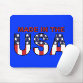 Made in the USA Mousepad (Mit Mouse)
