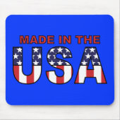 Made in the USA Mousepad (Vorne)