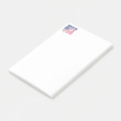 Made in the USA Notes Post-it Klebezettel (angewinkelt)