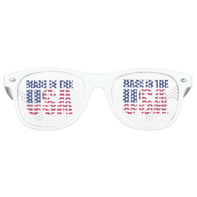 Made in the USA Partybrille (Vorderseite)