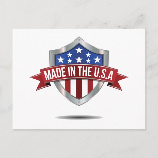 Made in the usa postkarte (Vorderseite)