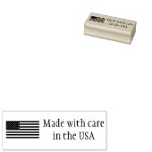 Made in the USA Rubber Briefmarke Gummistempel (Stempel)