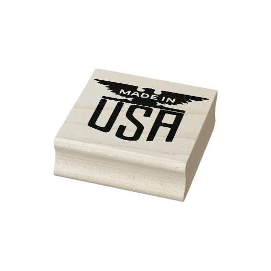 Made in the USA Rubber Briefmarke Gummistempel (Stempel)