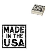 Made in the USA Rubber Briefmarke Gummistempel (Stempel)