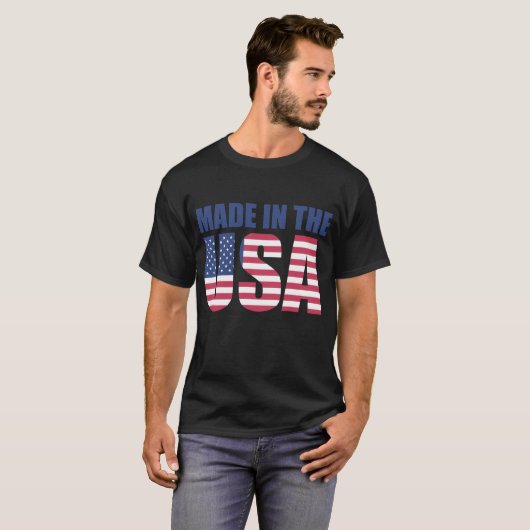 Made In the USA T-Shirt (Vorne ganz)