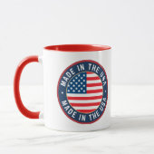 Made in the USA Tasse (Links)