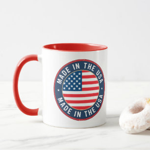 Made in the USA Tasse