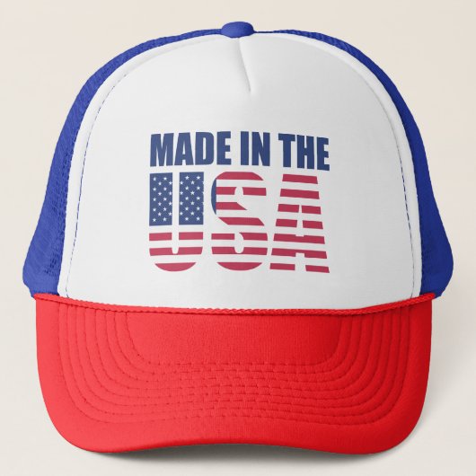 Made In the USA Truckerkappe (Vorderseite)