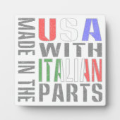 Made in the USA with Italian Parts Fotoplatte (Vorderseite)