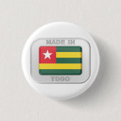 Made in Togo Button (Vorderseite)