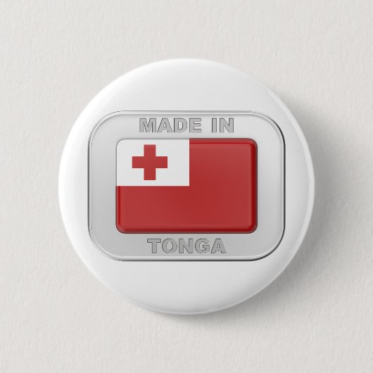 Made in Tonga Button (Vorderseite)