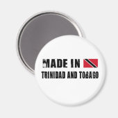 Made in Trinidad und Tobago Magnet (Vorderseite/Rückseite)
