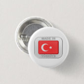 Made in Turkiye Button (Vorne & Hinten)