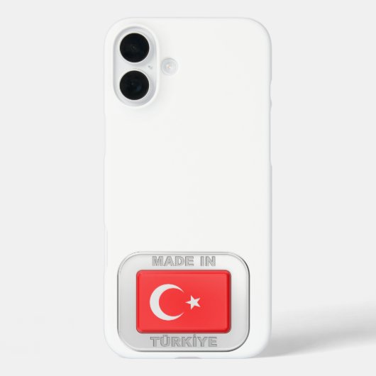 Made in Turkiye Case-Mate iPhone Hülle (Rückseite)