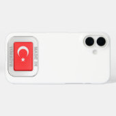 Made in Turkiye Case-Mate iPhone Hülle (Rückseite (Horizontal))