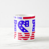 Made in USA American TEXT Kaffeetasse (Mittel)