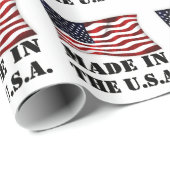 MADE IN USA GESCHENKPAPIER (Rolleneckpunkt)