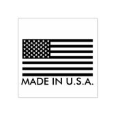 Made in USA Gummistempel (Prägung)