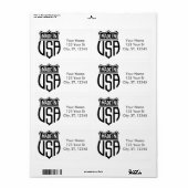 Made in USA Sign Thunder_Cove (Vorne)