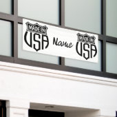 Made in USA Sign Thunder_Cove Banner (Äußeres Gebäude)
