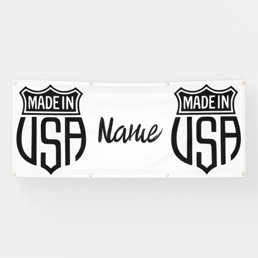 Made in USA Sign Thunder_Cove Banner (Horizontal)