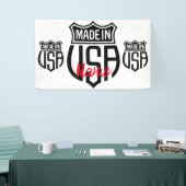 Made in USA Sign Thunder_Cove Banner (Messeveranstaltung)