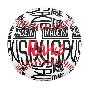Made in USA Sign Thunder_Cove Baseball