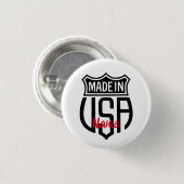 Made in USA Sign Thunder_Cove Button (Vorne & Hinten)