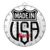 Made in USA Sign Thunder_Cove Dartscheibe (vorne)