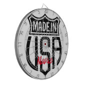 Made in USA Sign Thunder_Cove Dartscheibe (Vorderseite Links)