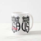 Made in USA Sign Thunder_Cove Kaffeetasse (VorderseiteRechts)