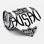 Made in USA Sign Thunder_Cove Krawatte (Gerollt)