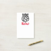 Made in USA Sign Thunder_Cove Post-it Klebezettel (Auf Schreibtisch)