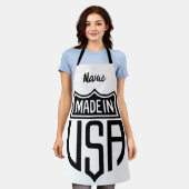 Made in USA Sign Thunder_Cove Schürze (Getragen)