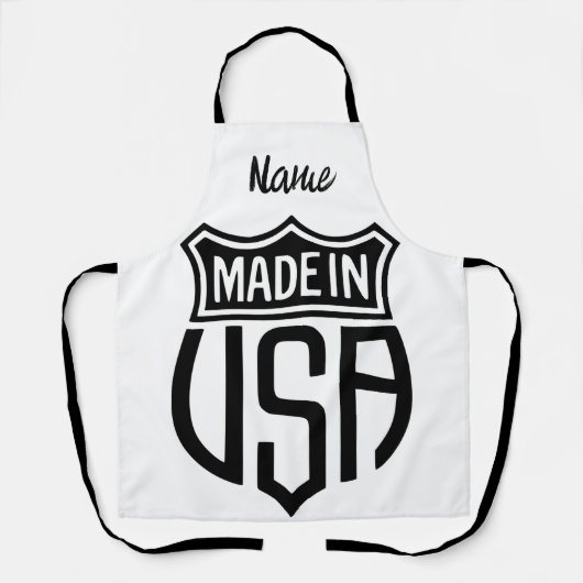 Made in USA Sign Thunder_Cove Schürze (Vorderseite)