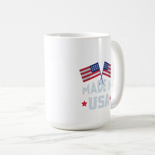 Made in USA Tasse (VorderseiteRechts)