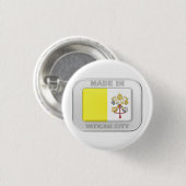 Made in Vatikanstadt Button (Vorne & Hinten)