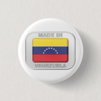 Made in Venezuela Button