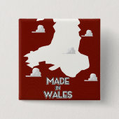 Made in Wales Button (Vorderseite)