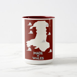 Made in Wales Zweifarbige Tasse