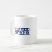 Made in Washington Kaffeetasse (Vorderseite Links)