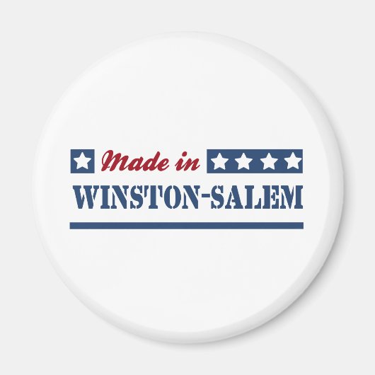 Made in Winston-Salem Magnet (Vorne)