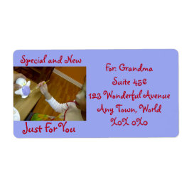 Made just for you Shipping Label by RoseWrits